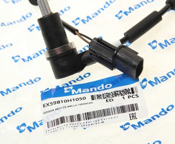 1 379 р. Датчик АБС HYUNDAI Terracan (01-) колеса переднего левого MANDO MANDO ex59810h1050  с доставкой в г. Кемерово. Увеличить фотографию 2