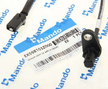 2 099 р. Датчик АБС HYUNDAI i40 (11-) колеса переднего правого MANDO MANDO ex598303z000 MANDO ex598303z000  с доставкой в г. Кемерово. Увеличить фотографию 2