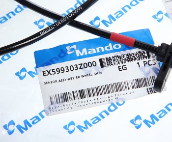 1 239 р. Датчик АБС HYUNDAI i40 (11-) колеса заднего правого MANDO MANDO ex599303z000 MANDO ex599303z000  с доставкой в г. Кемерово. Увеличить фотографию 2