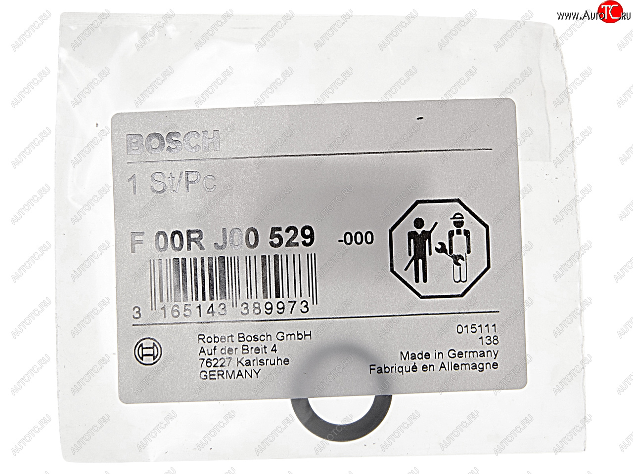 232 р. Кольцо MAN форсунки уплотнительное 11.5х3 BOSCH BOSCH f00rj00529  с доставкой в г. Кемерово