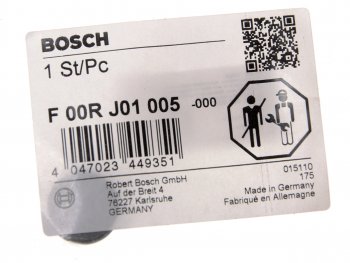 819 р. Гайка форсунки RENAULT натяжная CR BOSCH BOSCH f00rj01005  с доставкой в г. Кемерово. Увеличить фотографию 3