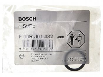 157 р. Кольцо уплотнительное RENAULT форсунки топливной BOSCH BOSCH f00rj01482  с доставкой в г. Кемерово. Увеличить фотографию 2