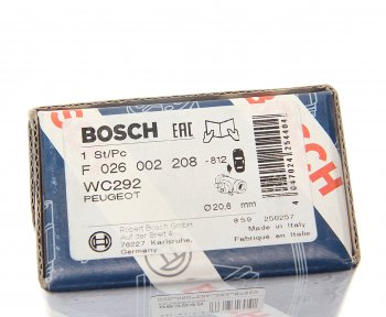 1 459 р. Цилиндр тормозной задний PEUGEOT 207 BOSCH BOSCH f026002208 BOSCH f026002208  с доставкой в г. Кемерово. Увеличить фотографию 4
