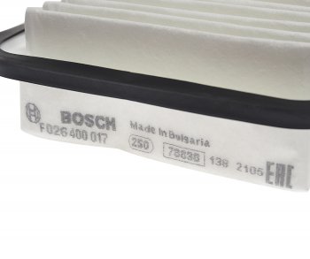 999 р. Фильтр воздушный TOYOTA Avensis (03-),Corolla (02-) BOSCH BOSCH f026400017  с доставкой в г. Кемерово. Увеличить фотографию 2