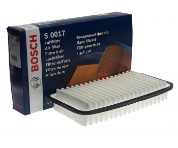 999 р. Фильтр воздушный TOYOTA Avensis (03-),Corolla (02-) BOSCH BOSCH f026400017  с доставкой в г. Кемерово. Увеличить фотографию 1
