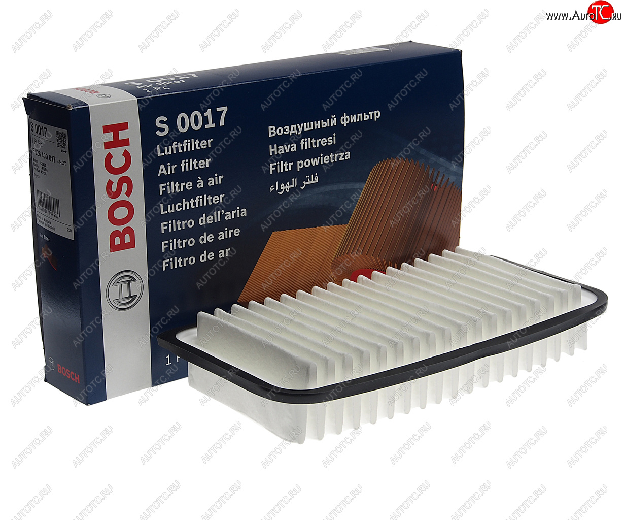 999 р. Фильтр воздушный TOYOTA Avensis (03-),Corolla (02-) BOSCH BOSCH f026400017  с доставкой в г. Кемерово