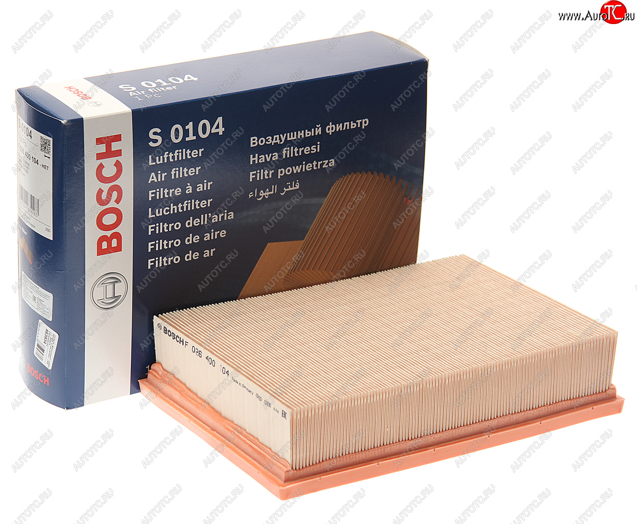1 199 р. Фильтр воздушный LAND ROVER Freelander (06-) BOSCH BOSCH f026400104  с доставкой в г. Кемерово