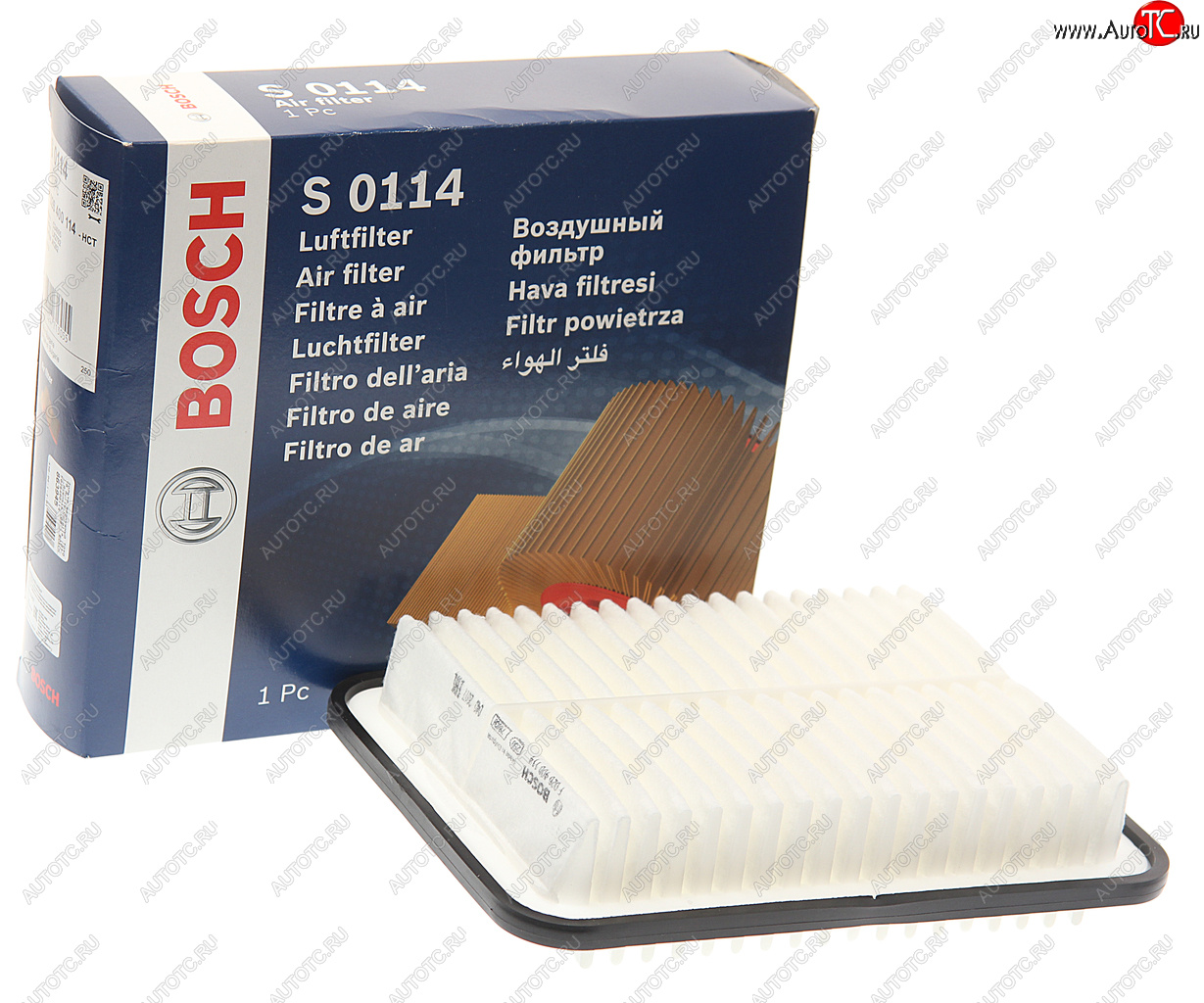 949 р. Фильтр воздушный TOYOTA Auris,Corolla (07-),Avensis (09-) BOSCH BOSCH f026400114 BOSCH f026400114  с доставкой в г. Кемерово