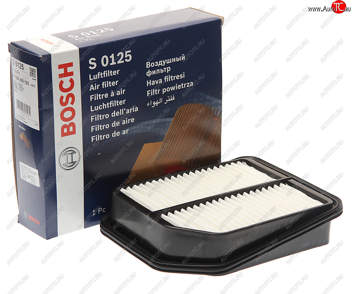 829 р. Фильтр воздушный SUZUKI Grand Vitara JB (1.6/2.0) BOSCH BOSCH f026400125 BOSCH f026400125  с доставкой в г. Кемерово