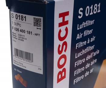 1 459 р. Фильтр воздушный VOLVO S60,S70,S80,XC70 BOSCH BOSCH f026400181  с доставкой в г. Кемерово. Увеличить фотографию 3
