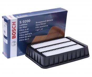 989 р. Фильтр воздушный MITSUBISHI Lancer (07-),Outlander (07-) BOSCH BOSCH f026400200  с доставкой в г. Кемерово. Увеличить фотографию 2