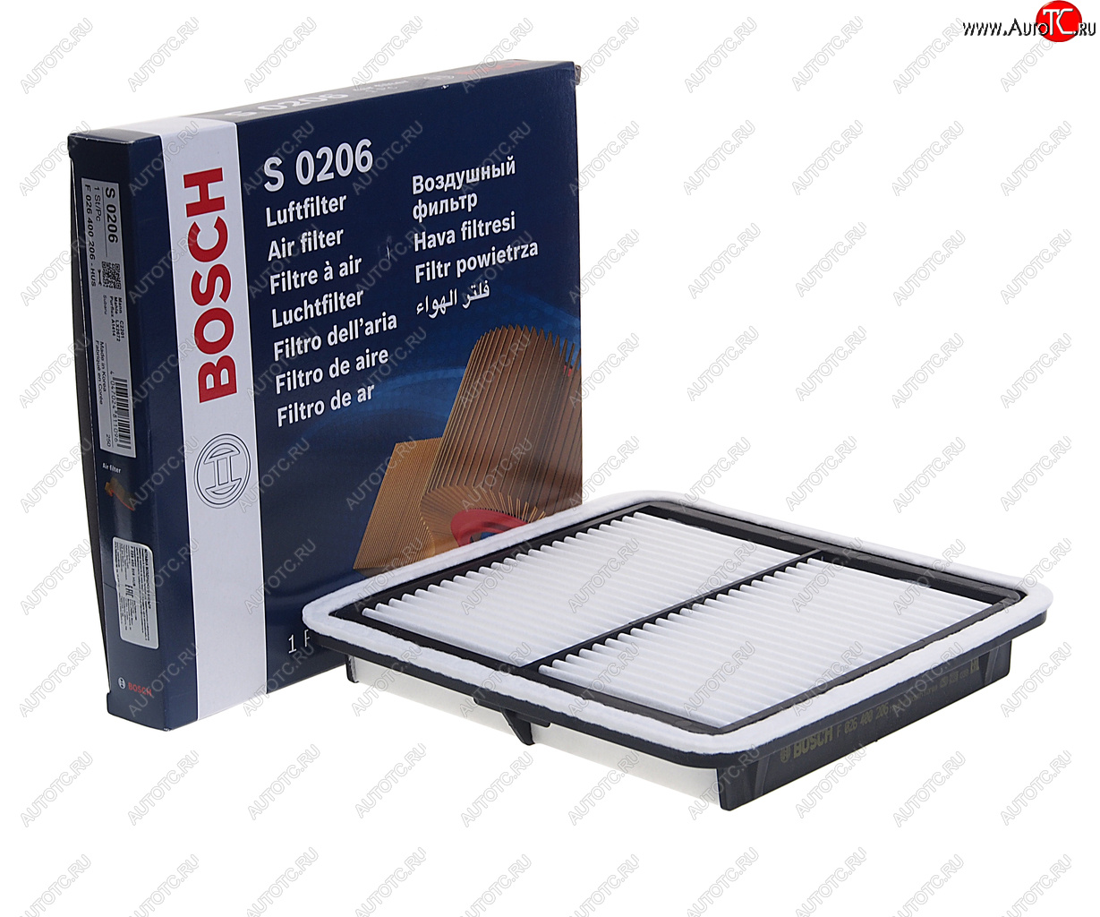 1 099 р. Фильтр воздушный SUBARU Forester (07-),Legacy (03-09) BOSCH BOSCH f026400206  с доставкой в г. Кемерово