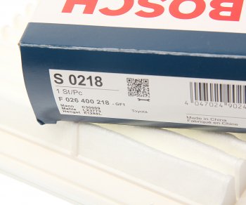 1 069 р. Фильтр воздушный TOYOTA Camry (2.43.0) BOSCH BOSCH f026400218  с доставкой в г. Кемерово. Увеличить фотографию 2