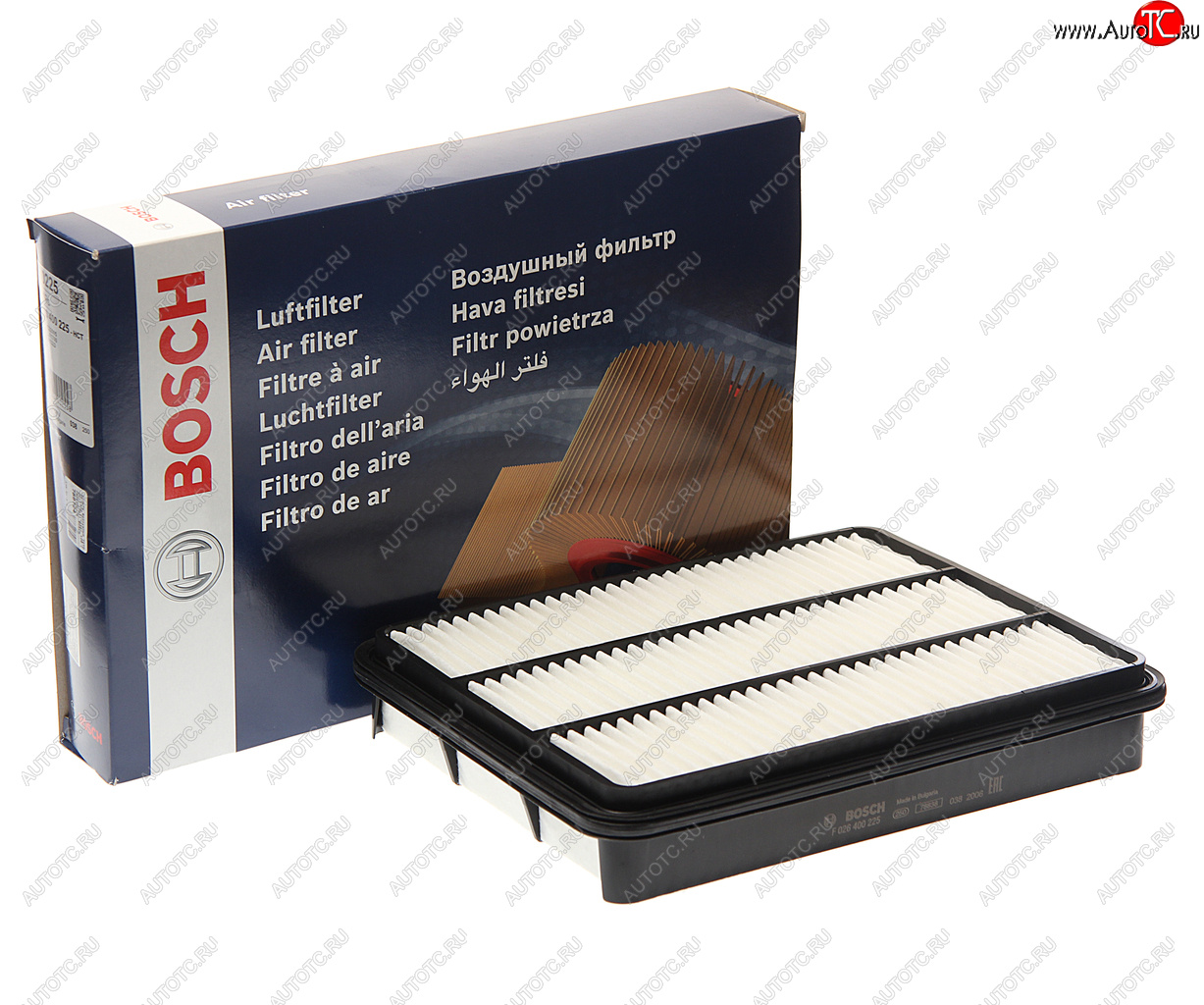 1 439 р. Фильтр воздушный TOYOTA Land Cruiser 120 (05-) (TDI) BOSCH BOSCH f026400225  с доставкой в г. Кемерово