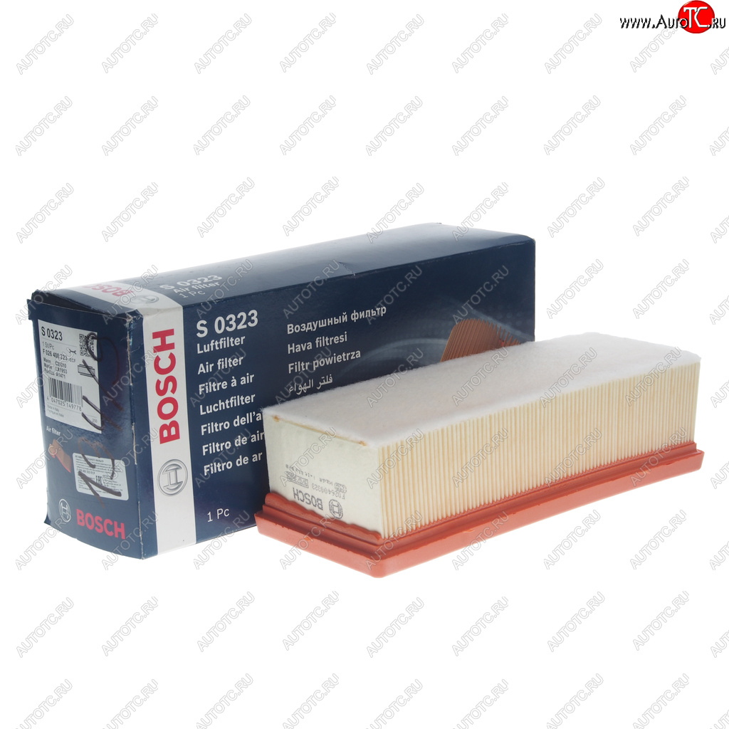 589 р. Фильтр воздушный RENAULT Duster BOSCH BOSCH f026400323 BOSCH f026400323  с доставкой в г. Кемерово