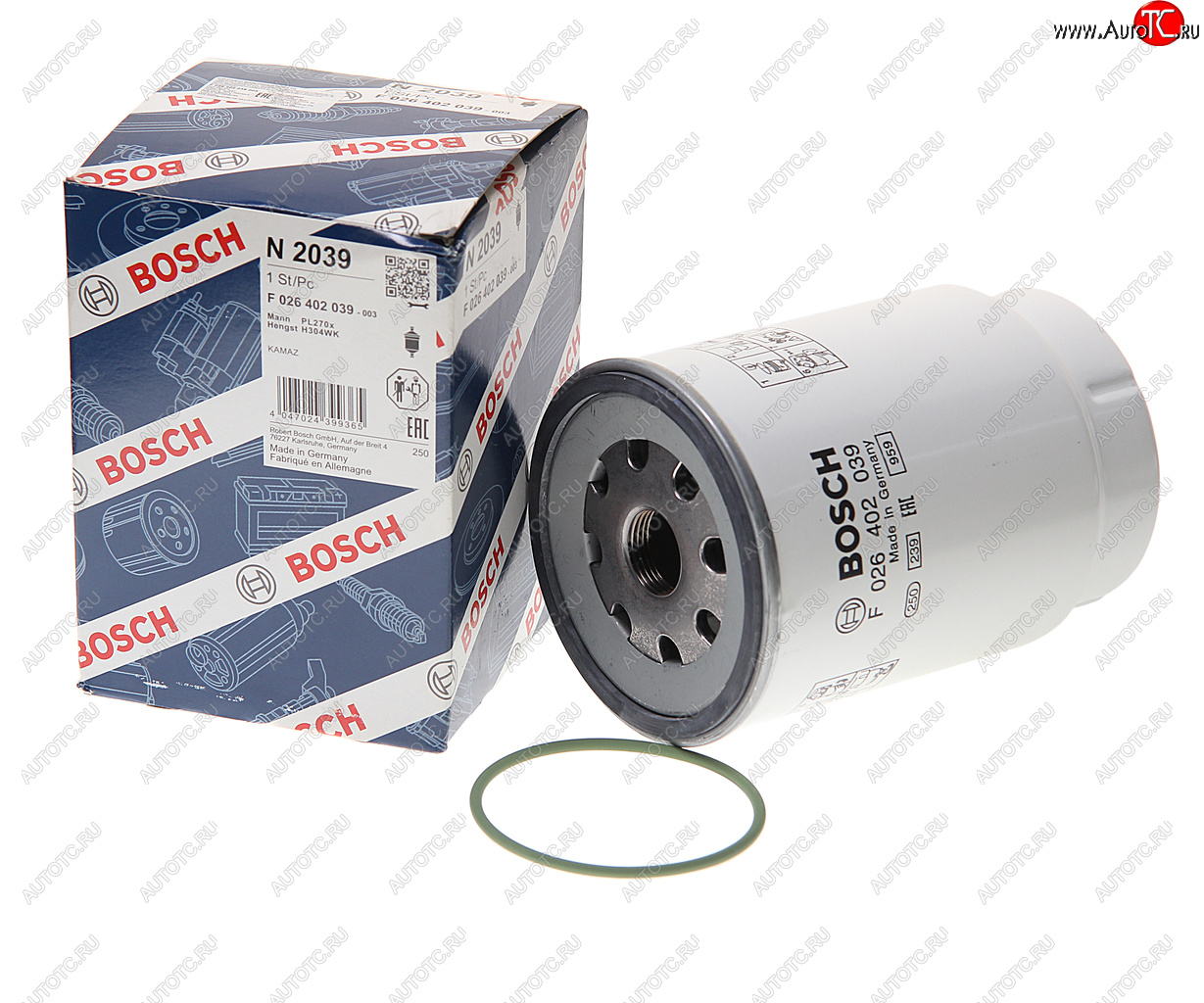 2 199 р. Фильтр топливный DAF XF (для PreLine PL 270) BOSCH BOSCH f026402039  с доставкой в г. Кемерово