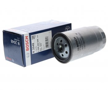1 769 р. Фильтр топливный HYUNDAI Verna,Getz,Starex H-1,Matrix,Santa Fe (дв.В4CB) (CRDI) BOSCH BOSCH f026402048 BOSCH f026402048  с доставкой в г. Кемерово. Увеличить фотографию 1