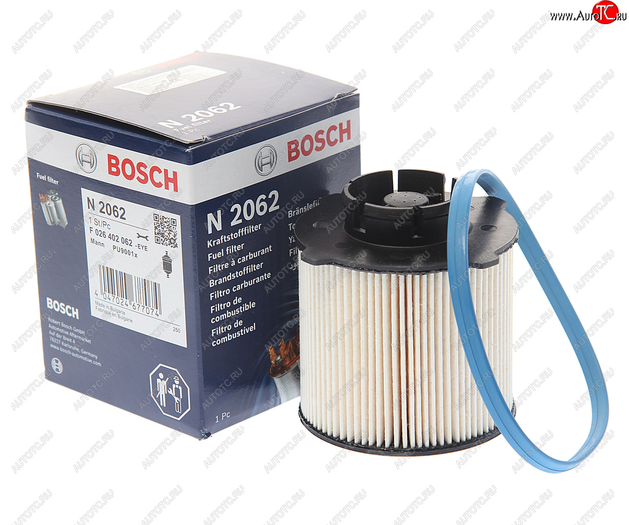 1 029 р. Фильтр топливный CHEVROLET Cruze (09-),Orlando (11-) BOSCH BOSCH f026402062 BOSCH f026402062  с доставкой в г. Кемерово