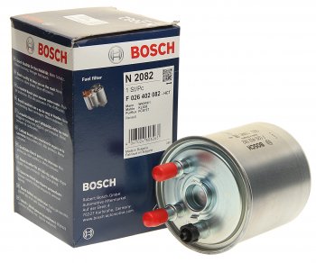 2 499 р. Фильтр топливный RENAULT Laguna 3 (09-) (2.0 D),Kangoo 2 (1.5 D) BOSCH BOSCH f026402082 BOSCH f026402082  с доставкой в г. Кемерово. Увеличить фотографию 1