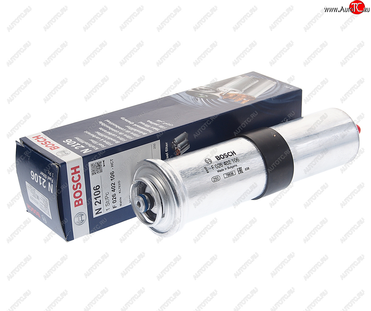 3 199 р. Фильтр топливный BMW 3 (E90,E91,E92,E93),X1 (E84),X3 (F25),X4 (F26) (M57N47N57) BOSCH BOSCH f026402106  с доставкой в г. Кемерово