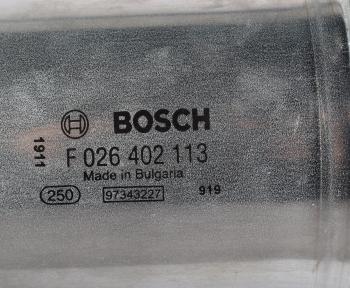 2 899 р. Фильтр топливный LAND ROVER Discovery 3,Range Rover BOSCH BOSCH f026402113 BOSCH f026402113  с доставкой в г. Кемерово. Увеличить фотографию 3