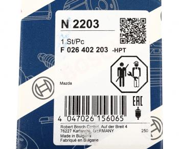 5 349 р. Фильтр топливный MAZDA CX-3 (15-) BOSCH BOSCH f026402203 BOSCH f026402203  с доставкой в г. Кемерово. Увеличить фотографию 5