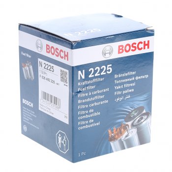 2 489 р. Фильтр топливный TOYOTA Hilux (15-) BOSCH BOSCH f026402225  с доставкой в г. Кемерово. Увеличить фотографию 3