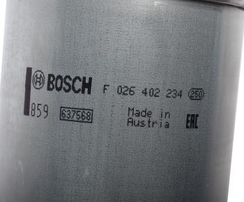 3 099 р. Фильтр топливный RENAULT Laguna (07-) BOSCH BOSCH f026402234 BOSCH f026402234  с доставкой в г. Кемерово. Увеличить фотографию 4