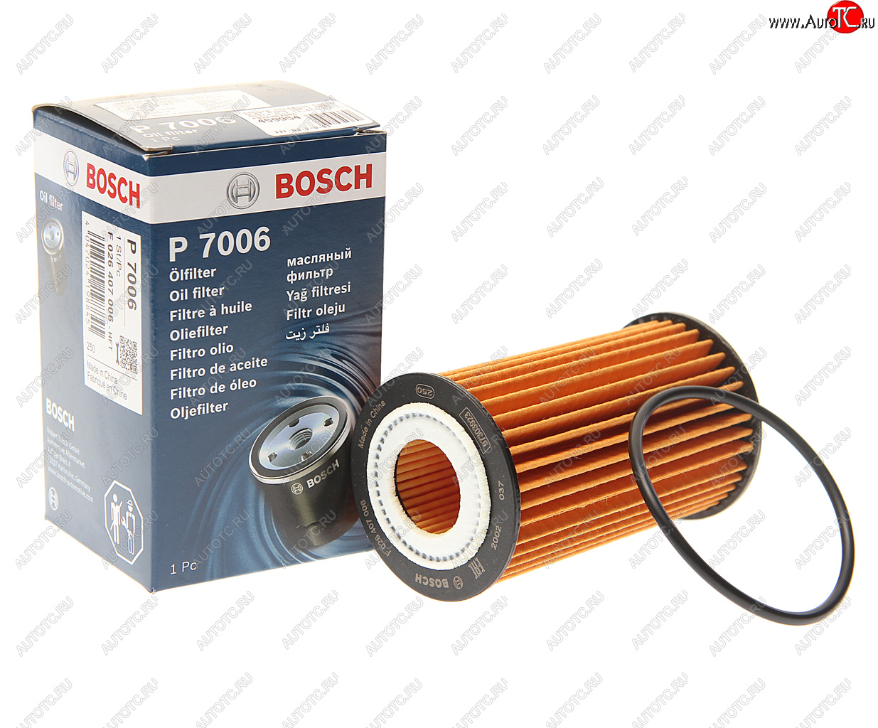 589 р. Фильтр масляный CHEVROLET Aveo (08-) OPEL Astra H,J (1.61.8) (09-) BOSCH BOSCH f026407006  с доставкой в г. Кемерово