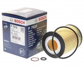 889 р. Фильтр масляный BMW 5 (E60),7 (E65),X5 (E53) BOSCH BOSCH f026407010 BOSCH f026407010  с доставкой в г. Кемерово. Увеличить фотографию 2
