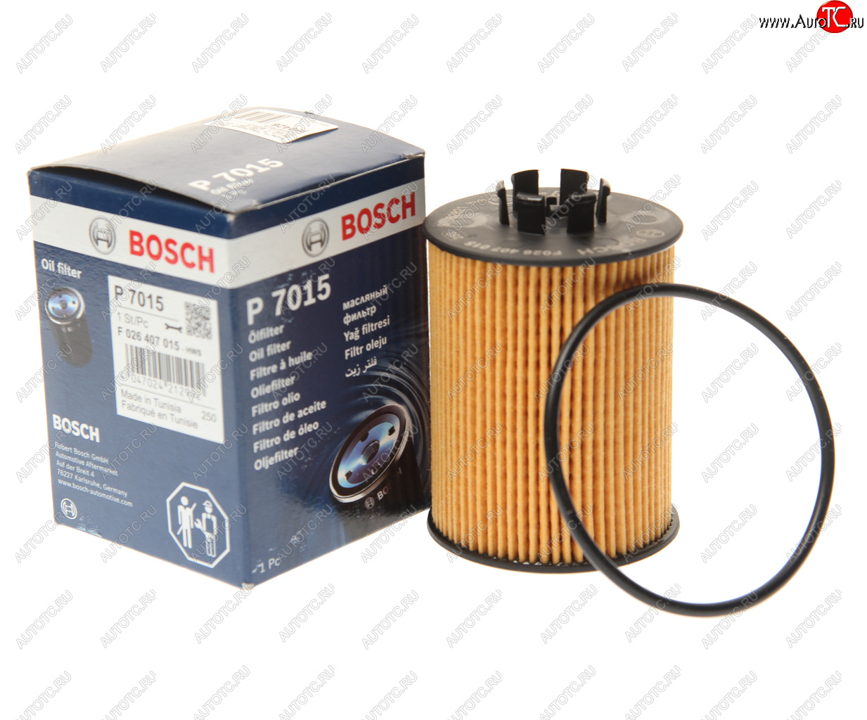 419 р. Фильтр масляный OPEL Agila A (00-08),Corsa D (06-) BOSCH BOSCH f026407015  с доставкой в г. Кемерово