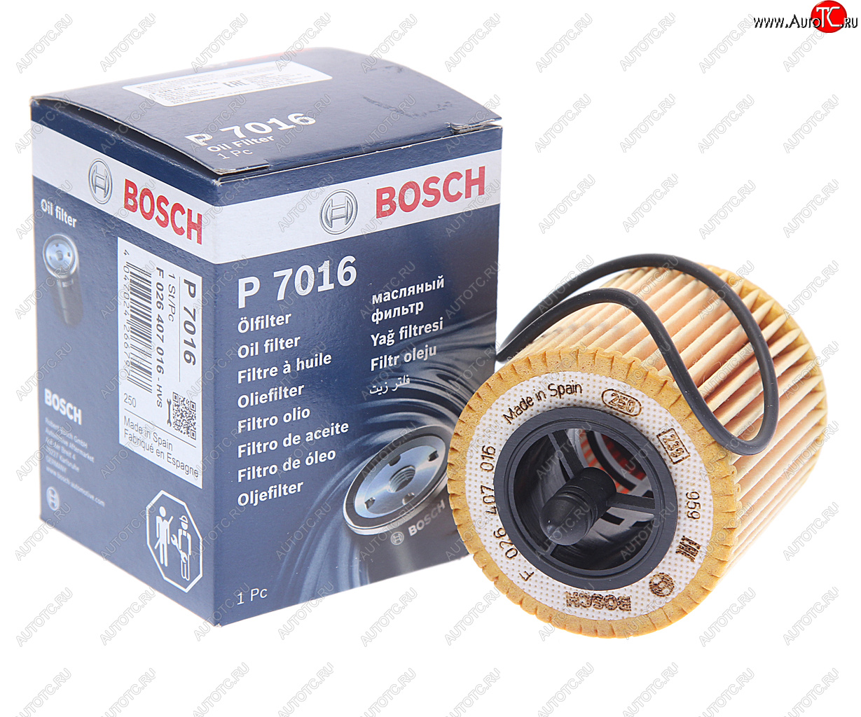 719 р. Фильтр масляный CHEVROLET Captiva (12-) (2.4) BOSCH BOSCH f026407016  с доставкой в г. Кемерово