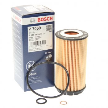 629 р. Фильтр масляный HYUNDAI Trajet (00-),Santa Fe (00-) BOSCH BOSCH f026407069  с доставкой в г. Кемерово. Увеличить фотографию 1