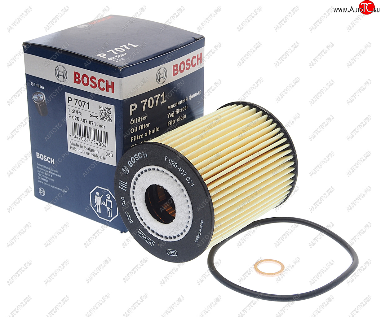 969 р. Фильтр масляный CHEVROLET Captiva (07-08),Epica (07-08),Lacetti (03-08) BOSCH BOSCH f026407071  с доставкой в г. Кемерово