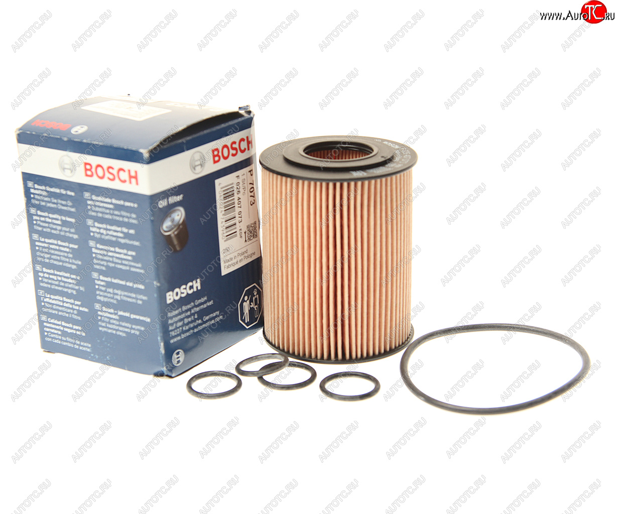 819 р. Фильтр масляный OPEL Astra H (1.3 D) BOSCH BOSCH f026407073 BOSCH f026407073  с доставкой в г. Кемерово