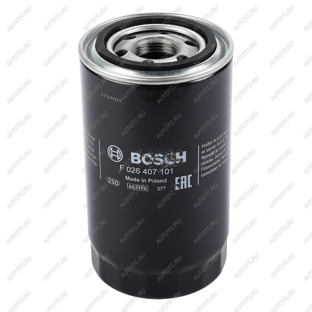 1 599 р. Фильтр масляный IVECO EuroCargo BOSCH BOSCH f026407101  с доставкой в г. Кемерово