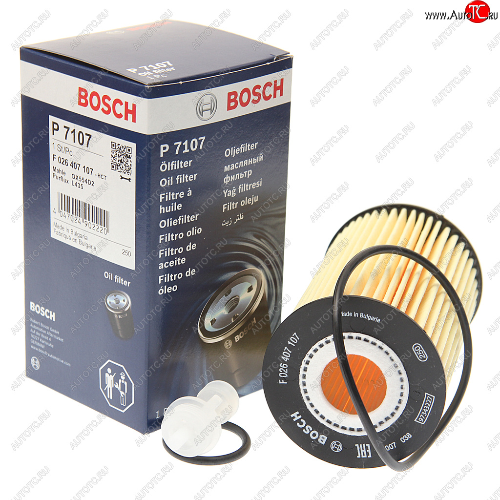 1 029 р. Фильтр масляный TOYOTA Land Cruiser 200 (4.5D4.6) LEXUS LX570 BOSCH BOSCH f026407107  с доставкой в г. Кемерово