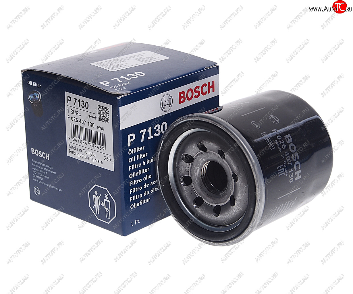 599 р. Фильтр масляный CHEVROLET Aveo (08-) BOSCH BOSCH f026407130 BOSCH f026407130  с доставкой в г. Кемерово