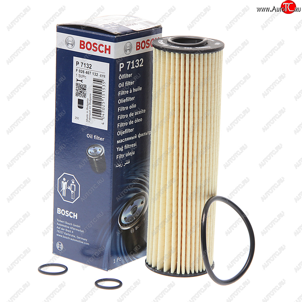 849 р. Фильтр масляный MERCEDES C (C204,S204,W204),E (C207,S212,W212) (M271) BOSCH BOSCH f026407132  с доставкой в г. Кемерово