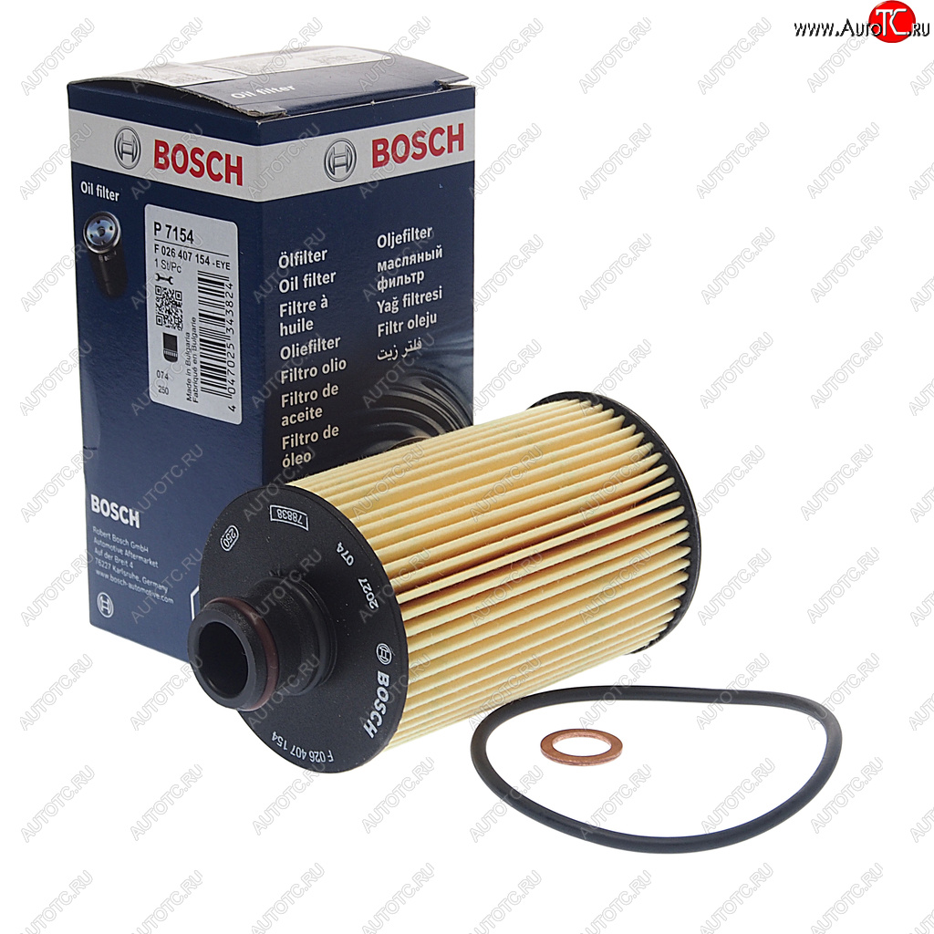 1 369 р. Фильтр масляный SSANGYONG Actyon (10-),Actyon Sports (12-),Rexton (12-) (D20) BOSCH BOSCH f026407154 BOSCH f026407154  с доставкой в г. Кемерово