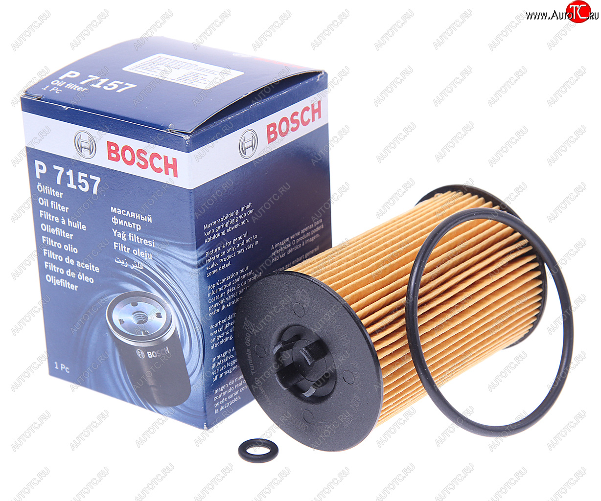 629 р. Фильтр масляный VW Golf,Passat (13-) AUDI (13-) BOSCH BOSCH f026407157  с доставкой в г. Кемерово