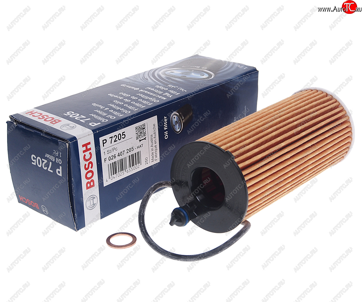 1 699 р. Фильтр масляный BMW 2 (F22),5 (F10,F18),X3 (F25),X4 (F26) BOSCH BOSCH f026407205  с доставкой в г. Кемерово
