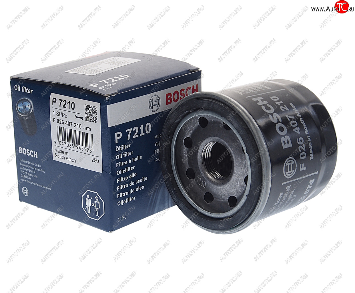 469 р. Фильтр масляный MAZDA NISSAN SUBARU BOSCH BOSCH f026407210  с доставкой в г. Кемерово