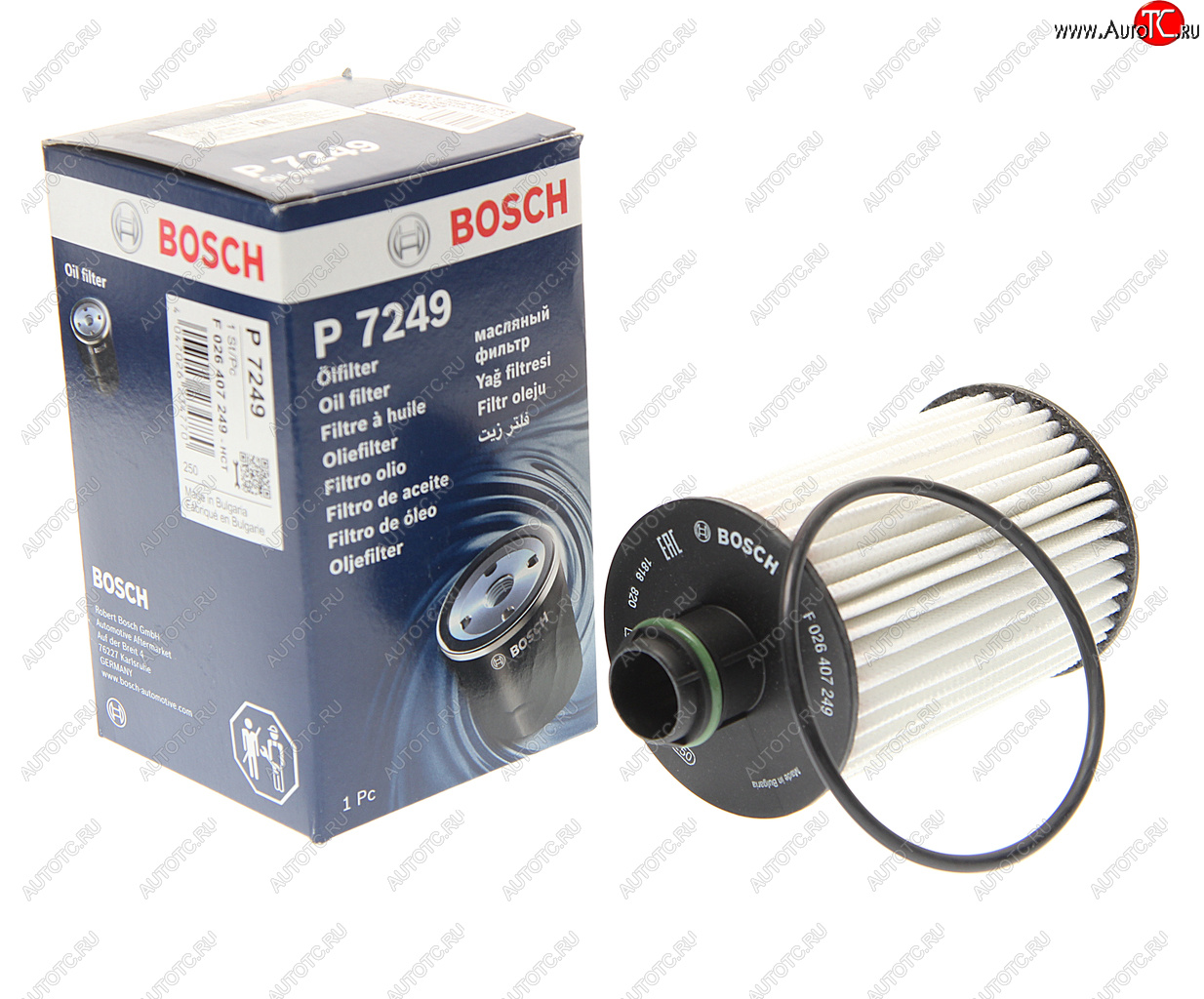 1 759 р. Фильтр масляный CHEVROLET Orlando (11-) (2.0 D),Captiva (12-) (2.2 D) BOSCH BOSCH f026407249  с доставкой в г. Кемерово