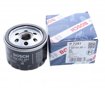 1 339 р. Фильтр масляный BMW i3 (I01) (HYBRID),K1200,K1600,R1200 BOSCH BOSCH f026407251 BOSCH f026407251  с доставкой в г. Кемерово. Увеличить фотографию 1