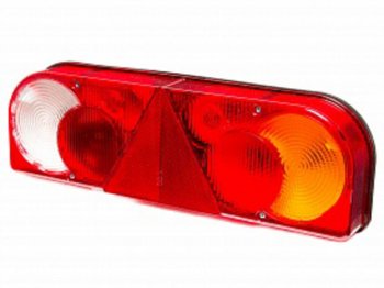2 569 р. Фонарь задний универсальный правый 24V байонетный разъем САКУРА САКУРА ф3.05.24п-02  с доставкой в г. Кемерово. Увеличить фотографию 1
