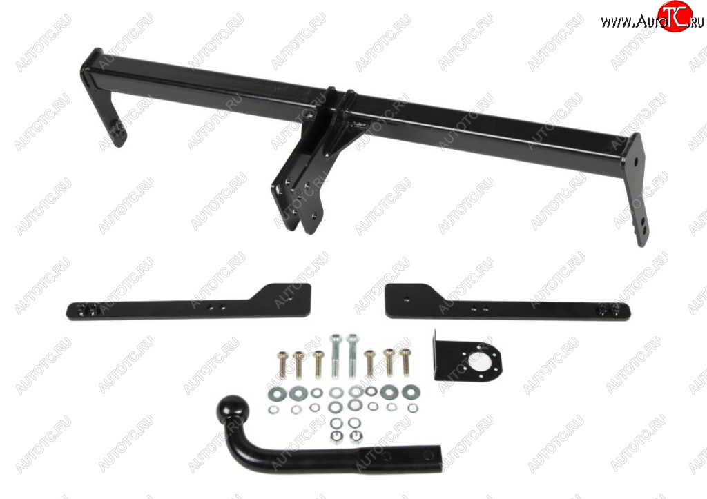 6 999 р. Устройство тягово-сцепное VW Polo (10-20) SKODA Rapid (13-) (съемный шар) без проводки BERG BERG f.5112.001  с доставкой в г. Кемерово