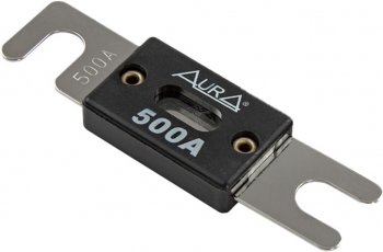 232 р. Предохранитель ANL 500A (1шт.) никель AURA AURA fal-n501  с доставкой в г. Кемерово. Увеличить фотографию 1
