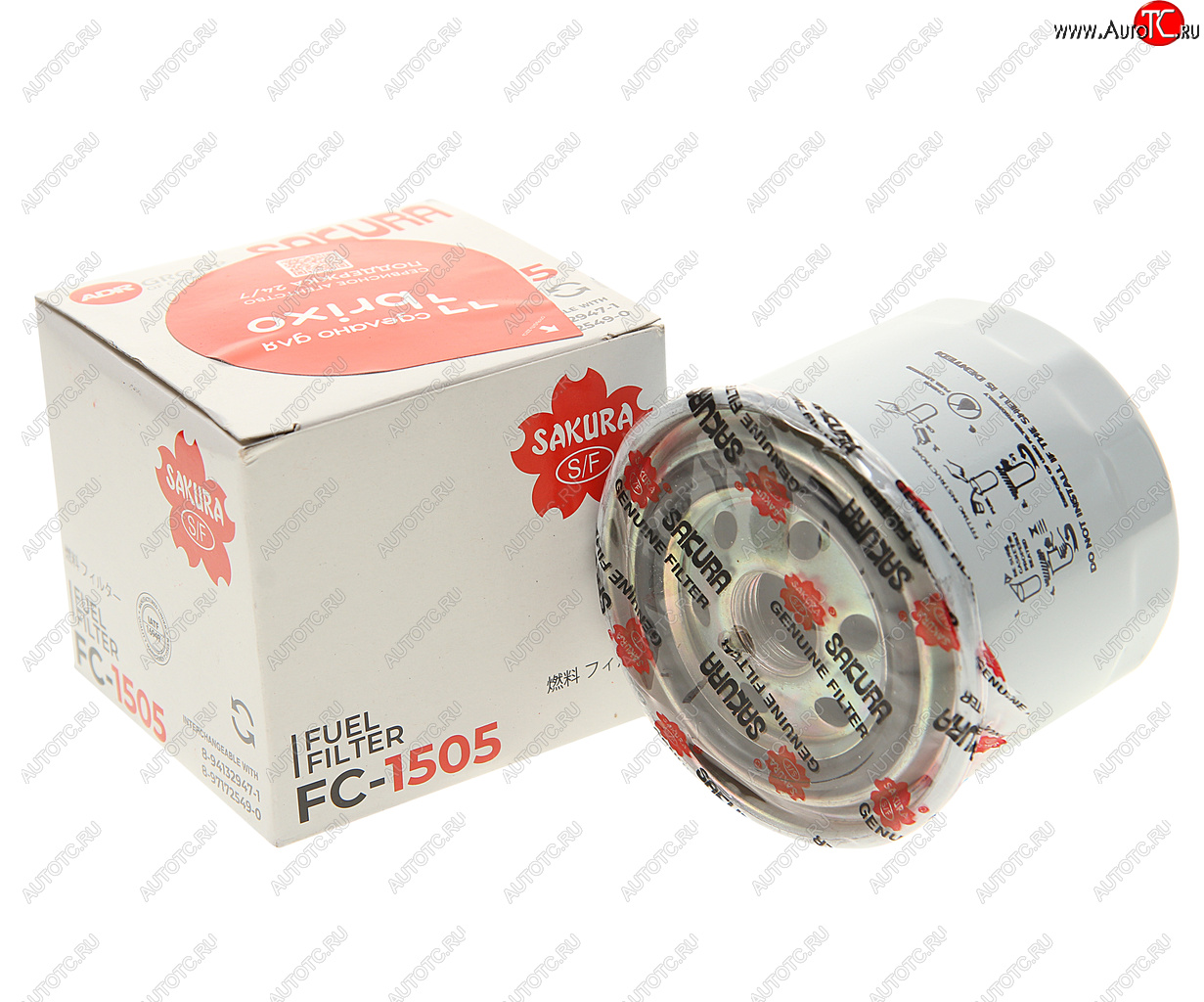 399 р. Фильтр топливный KUBOTA CASE NEW HOLLAND SAKURA SAKURA fc1505  с доставкой в г. Кемерово