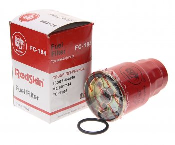 839 р. Фильтр топливный TOYOTA Rav 4 (01-) (2.02.2 D) MAZDA 323 (98-04) (2.0 TD) REDSKIN REDSKIN fc-184  с доставкой в г. Кемерово. Увеличить фотографию 1